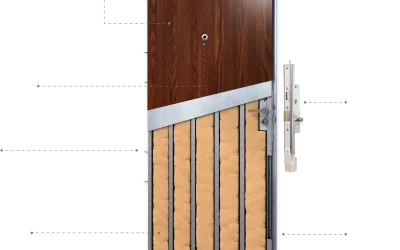 Blindaje de puerta: cómo reforzar una puerta estándar sin cambiarla